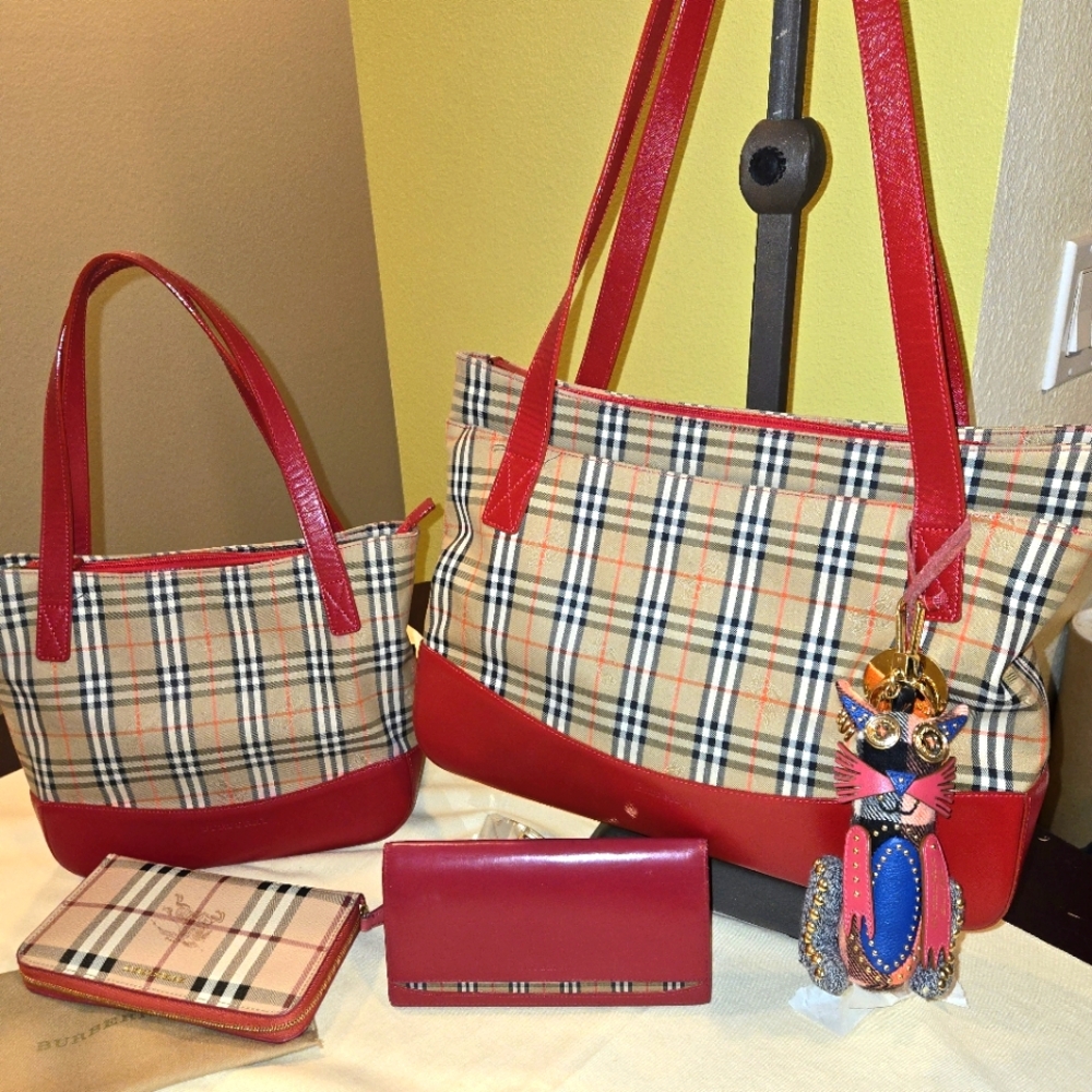 Burberry Red & Black Collection